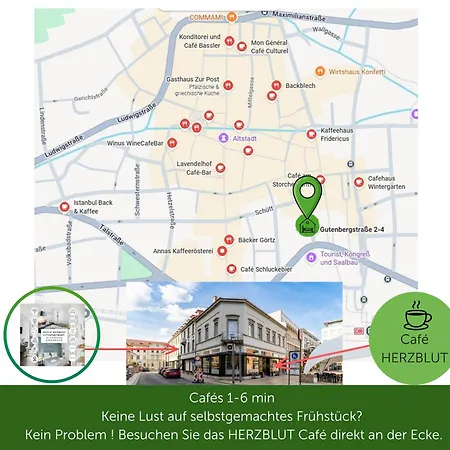 Zentral Gelegenes 3 Schlafzimmer - Mit Einzelbetten Bis 7 Personen Lejlighed